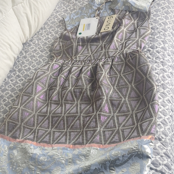 SUNO Dresses & Skirts - SUNO Multicolor Geometric Dress